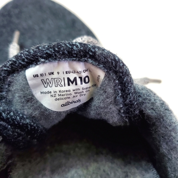 Allbirds - Men's size 10 grey wool runners sneakers 👟 - Picture 5 of 5